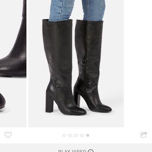 Block Heeled Boots- JustFab - SOLD elsewhere